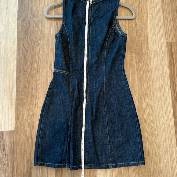 Women's Denim Dress - Picture 6 of 6